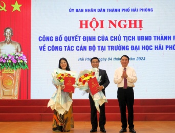Ông Bùi Xuân Hải làm Hiệu trưởng Trường Đại học Hải Phòng