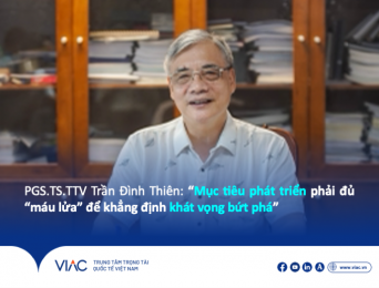PGS.TS.TTV Trần Đình Thiên: “Mục tiêu phát triển phải đủ “máu lửa” để khẳng định khát vọng bứt phá”