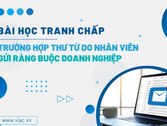 #032 | Trường hợp thư từ do nhân viên gửi ràng buộc doanh nghiệp