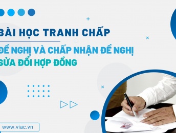 #034 | Đề nghị và chấp nhận đề nghị sửa đổi hợp đồng