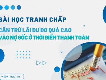 #041 | Cấn trừ lãi dư do quá cao vào nợ gốc ở thời điểm thanh toán