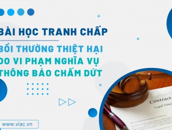 #049 | Bồi thường thiệt hại do vi phạm nghĩa vụ thông báo chấm dứt