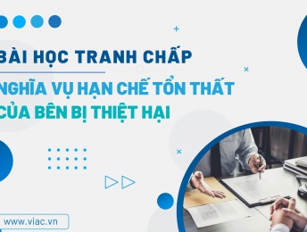 #050 | Nghĩa vụ hạn chế tổn thất của bên bị thiệt hại