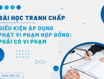 #053 | Điều kiện áp dụng phạt vi phạm hợp đồng: Phải có vi phạm