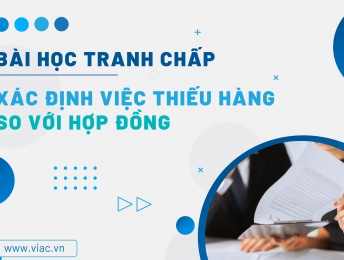 #091 | Xác định việc thiếu hàng so với hợp đồng