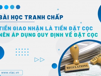 #099 | Tiền giao nhận là tiền đặt cọc nên áp dụng quy định về đặt cọc