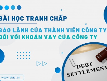 #106 | Bảo lãnh của thành viên công ty đối với khoản vay của công ty