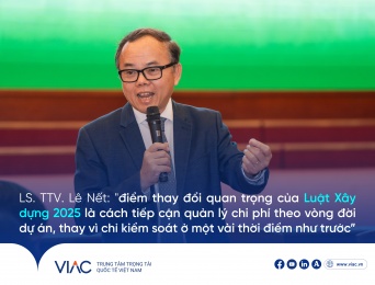 LS. TTV. Lê Nết thảo luận tại Hội thảo quốc gia “Luật Xây dựng năm 2025 - Những điểm cần lưu ý trong hợp đồng xây dựng và quản trị rủi ro pháp lý”