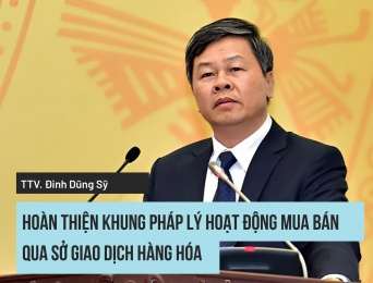 Hoàn thiện khung pháp lý hoạt động mua bán qua Sở Giao dịch hàng hóa