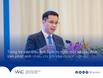 Trọng tài viên Đậu Anh Tuấn lo ngại một số quy định làm phát sinh nhiều chi phí cho doanh nghiệp