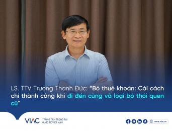 TTV LS. Trương Thanh Đức:"Bỏ thuế khoán: Cải cách chỉ thành công khi đi đến cùng và loại bỏ thói quen cũ"