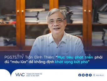 PGS.TS.TTV Trần Đình Thiên: “Mục tiêu phát triển phải đủ “máu lửa” để khẳng định khát vọng bứt phá”
