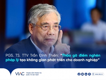 PGS. TS. TTV Trần Đình Thiên: “Tháo gỡ điểm nghẽn pháp lý tạo không gian phát triển cho doanh nghiệp”