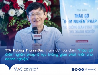 TTV Trương Thanh Đức tham dự Tọa đàm "Tháo gỡ điểm nghẽn pháp lý tạo không gian phát triển cho doanh nghiệp"