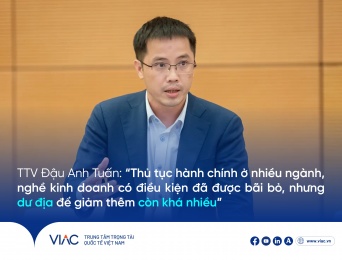 TTV Đậu Anh Tuấn: “Thủ tục hành chính ở nhiều ngành, nghề kinh doanh có điều kiện đã được bãi bỏ, nhưng dư địa để giảm thêm còn khá nhiều”