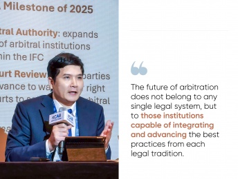 VIAC’s Secretary General Vu Anh Duong highlights Vietnam’s Arbitration reforms and the Civil-Common law convergence