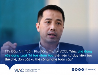 TTV Đậu Anh Tuấn, Phó Tổng Thư ký VCCI: “Việc chủ động xây dựng Luật Trí tuệ nhân tạo thể hiện tư duy kiến tạo thể chế, đón bắt xu thế công nghệ toàn cầu”