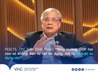 PGS.TS.TTV Trần Đình Thiên: “Tăng trưởng GDP hai con số không đến từ nới tín dụng, mà từ kỷ luật sử dụng vốn”