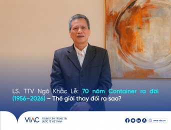 LS. TTV Ngô Khắc Lễ: 70 năm Container ra đời (1956–2026) – Thế giới thay đổi ra sao? 