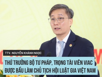 Thứ trưởng Bộ Tư pháp, Trọng tài viên Nguyễn Khánh Ngọc được bầu làm Chủ tịch Hội Luật gia Việt Nam, Khoá XIV, nhiệm kỳ 2024 – 2029