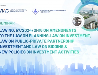 Seminar "Law No.57/2024/QH15 on amendments to the Law on Planning, Law on Investment, Law on Public-Private partnership investment and Law on Bidding & new policies on investment activities"
