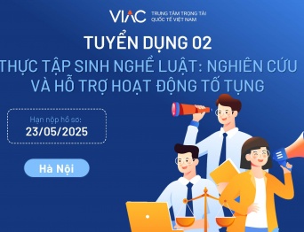 [Tháng 05/2025] – Tuyển 02 thực tập sinh nghề Luật: Nghiên cứu và hỗ trợ hoạt động tố tụng làm việc tại văn phòng Hà Nội