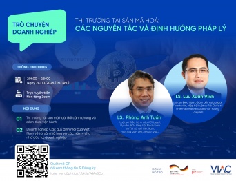 [Sự kiện hỗ trợ] Trò chuyện Doanh nghiệp – “Thị trường tài sản mã hoá: Các nguyên tắc và định hướng pháp lý”