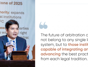 VIAC’s Secretary General Vu Anh Duong highlights Vietnam’s Arbitration reforms and the Civil-Common law convergence
