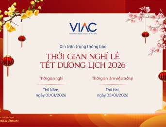 Thông báo Lịch nghỉ lễ Tết Dương lịch (01/01/2026)