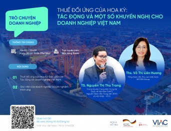 [Sự kiện hỗ trợ] Trò chuyện Doanh nghiệp – Thuế đối ứng của Mỹ: Tác động và một số khuyến nghị cho doanh nghiệp Việt Nam 