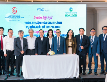 UBND TP.HCM và VWS ký kết thỏa thuận hòa giải thành về hợp đồng xử lý chất thải tại Đa Phước với sự hỗ trợ của VMC