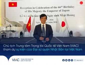 Chủ tịch Trung tâm Trọng tài Quốc tế Việt Nam (VIAC) tham dự sự kiện của Đại sứ quán Nhật Bản tại Việt Nam