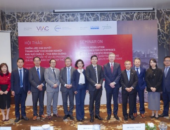 VIAC và IPBA tổ chức Hội thảo “Chiến lược giải quyết tranh chấp cho doanh nghiệp khu vực Châu Á – Thái Bình Dương: Trọng tài quốc tế và những phương thức giải quyết tranh chấp thay thế”