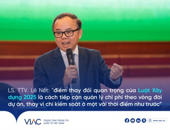 LS. TTV. Lê Nết thảo luận tại Hội thảo quốc gia “Luật Xây dựng năm 2025 - Những điểm cần lưu ý trong hợp đồng xây dựng và quản trị rủi ro pháp lý”