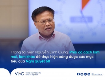 TS. Nguyễn Đình Cung, Trọng tài viên VIAC: Phải có cách làm mới, làm khác để thực hiện bằng được các mục tiêu của Nghị quyết 68 