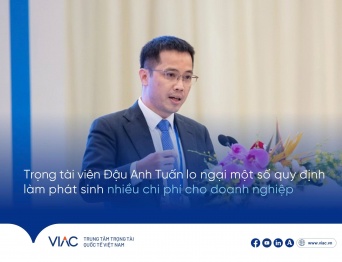 Trọng tài viên Đậu Anh Tuấn lo ngại một số quy định làm phát sinh nhiều chi phí cho doanh nghiệp