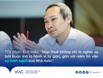 TTV Phan Đức Hiếu: “Nộp thuế không chỉ là nghĩa vụ bắt buộc mà là hành vi tự giác, gắn với niềm tin vào sự minh bạch của Nhà nước”