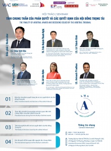 Seminar: The finality of arbitral award and decisions issued by the arbitral tribunal