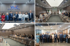 VIAC tiếp đón và làm việc với Đoàn công tác Sở Tư pháp tỉnh Quảng Châu, Trung Quốc