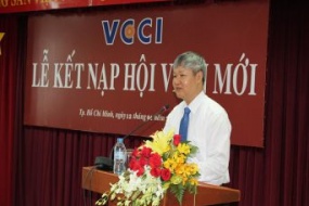 Lễ kết nạp Hội viên VCCI tháng 04 năm 2017