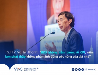 TS.TTV Võ Trí Thành: “BĐS không nằm trong rổ CPI, nên lạm phát thấp’ không phản ánh đúng sức nóng của giá nhà”