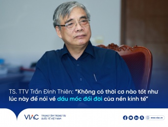 TS. TTV Trần Đình Thiên: “Không có thời cơ nào tốt như lúc này để nói về dấu mốc đổi đời của nền kinh tế”