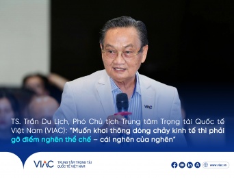 TS. TTV Trần Du Lịch, Phó Chủ tịch VIAC: “Muốn khơi thông dòng chảy kinh tế thì phải gỡ điểm nghẽn thể chế – cái nghẽn của nghẽn”