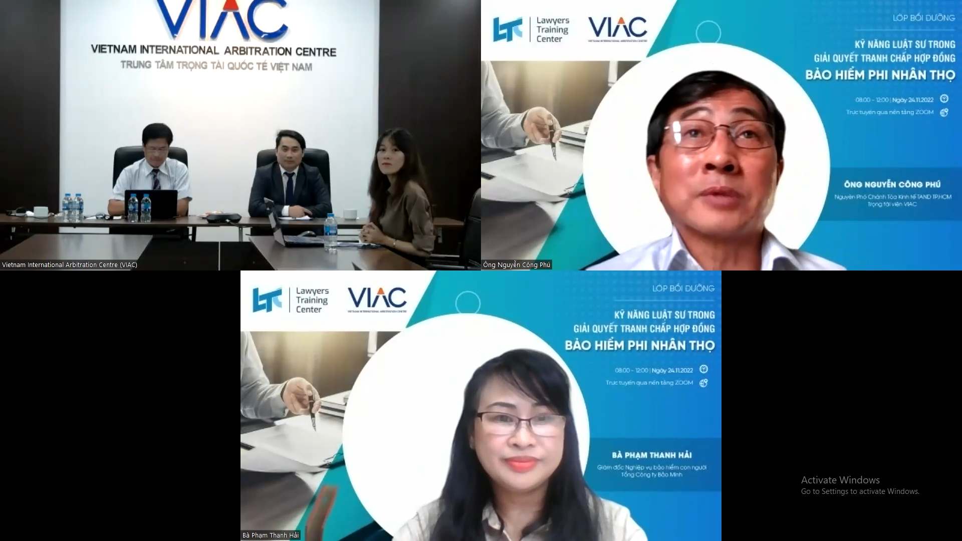 Lớp bồi dưỡng "Kỹ năng luật sư trong giải quyết tranh chấp hợp đồng bảo hiểm phi nhân thọ"