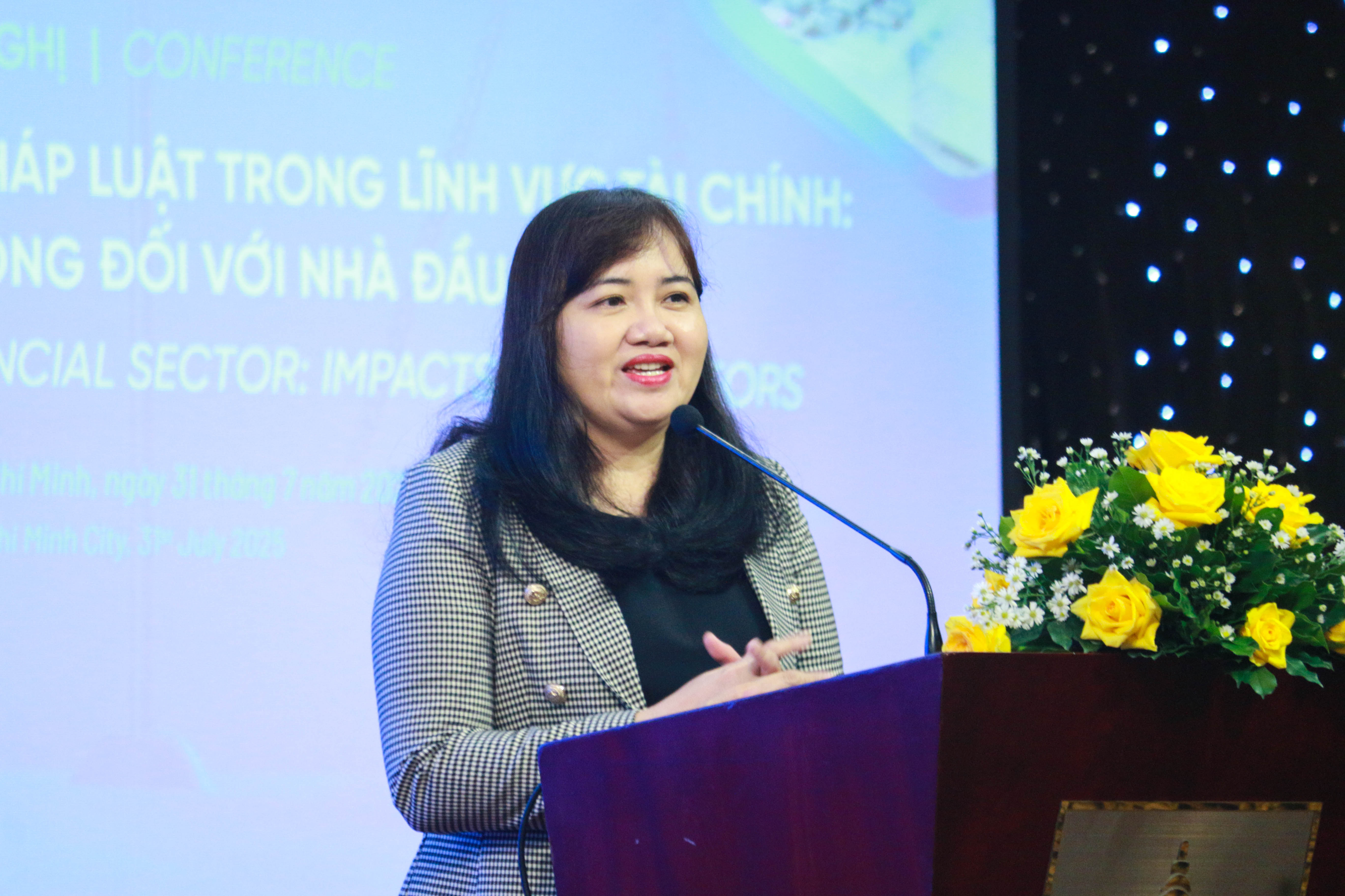 bà Cao Thị Phi Vân - Phó Giám đốc Trung tâm Xúc tiến Thương mại và Đầu tư TP. Hồ Chí Minh (ITPC)