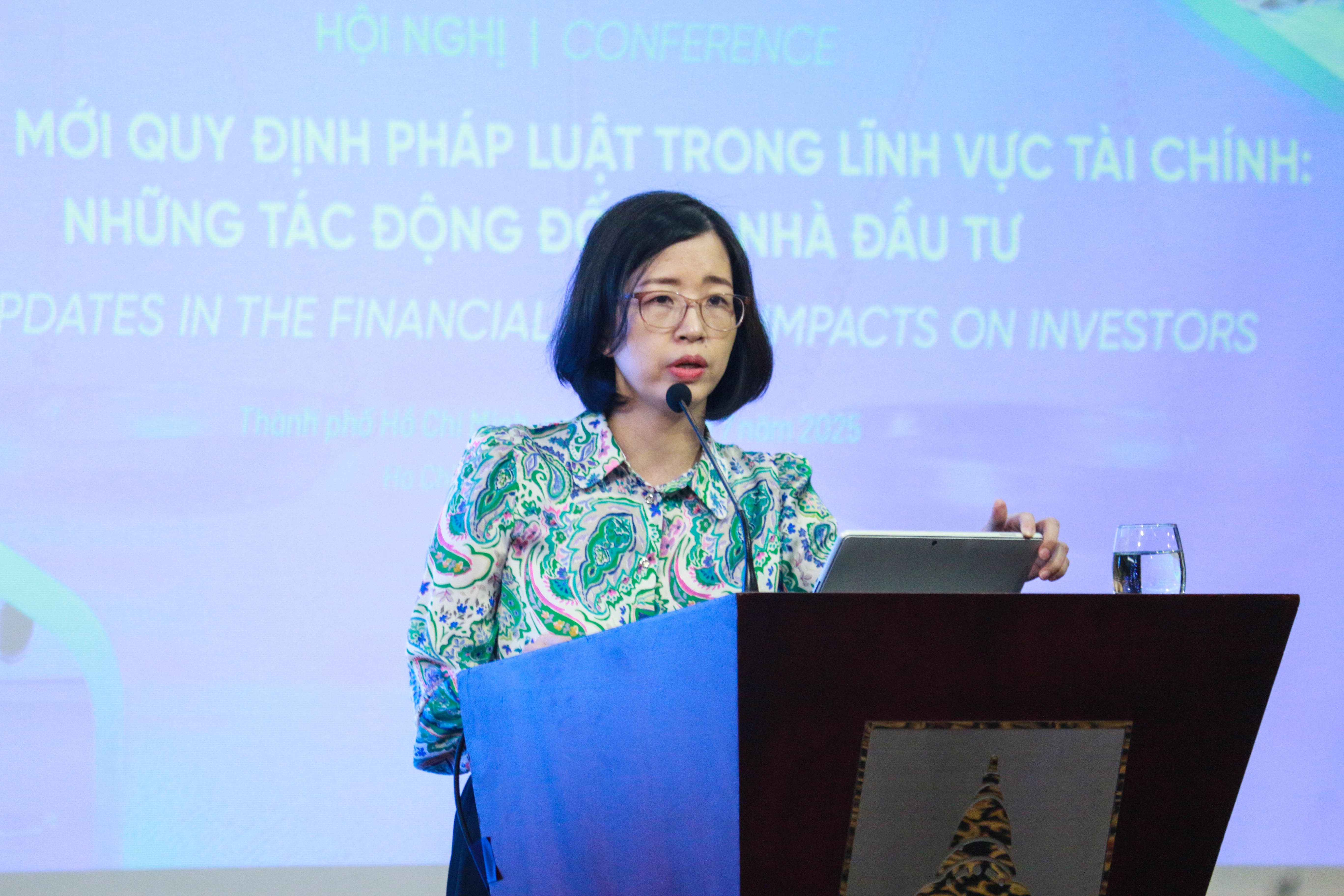 Bà Tô Thị Kim Thoa - Trưởng phòng Hợp tác công tư và Quản lý nợ, Sở Tài chính TP. HCM
